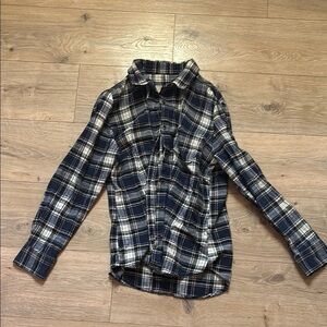 Jachs Girlfriend Plaid Button-Up Shirt